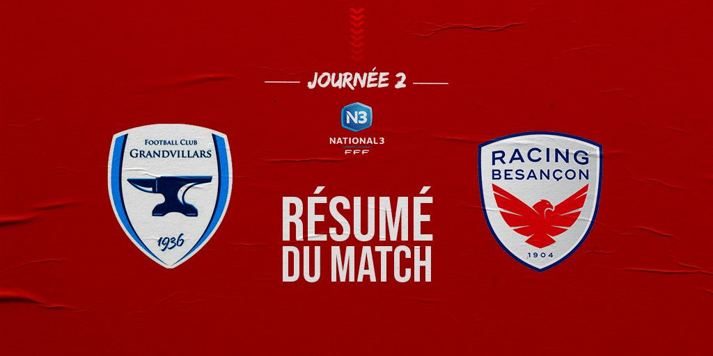 Recap Match Championnat Journée 2