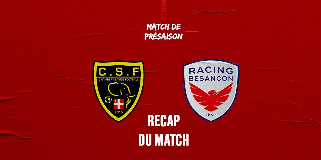 Recap Match Présaison