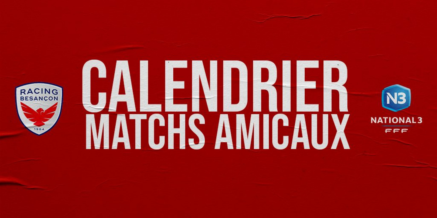 Matchs Amicaux Slide Twitter